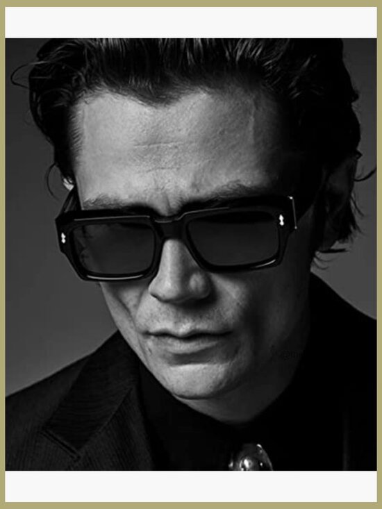 Chunky Square Sunglasses UV400 Protection main image 5